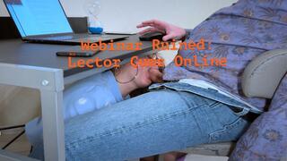 Vicious Table Suck: I Ruin Webinar (Lector Cums Online)