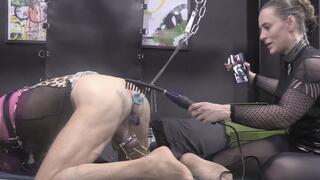 sissy slut training anal toys and cbt electro play