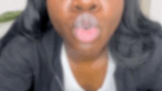 Kissy Lip Play with Loud Swallowing and Mouth sounds