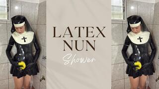 latex nun cleaning latex