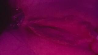 What does a sexy redhead do when her date cancels but she’s already dressed up and horny?