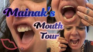 Morning Mouth Tour: Custom Dental ASMR - Oral Worship & Teeth Scraping for Mainak