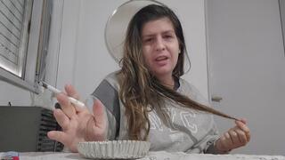 Smoking While I Humiliate My Worthless Ex