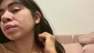 PLAYING WITH MY EARLOBE