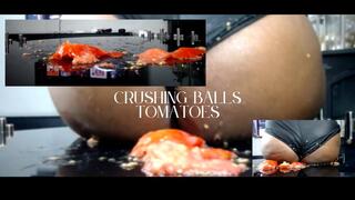 Unaware Crushing Of Cherry : Balls Tomatoes