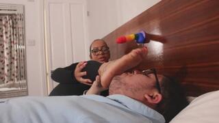 Kikirosesoles Cuck Tease w BBc Dildo