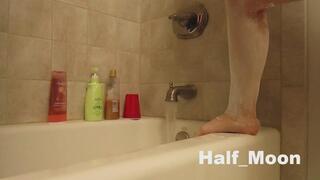 Shaving And Lotioning My Legs