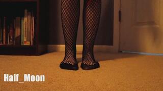 Fishnet Knee Highs