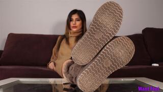 Melanie Stinky Boots - Shoe Fetish - HD MP4