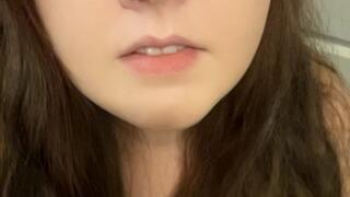 BBW Dirty Talk Masturbation with Hairy Pussy