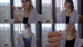 Tasting ''Seven Stars'' Cigarettes (Japanese)