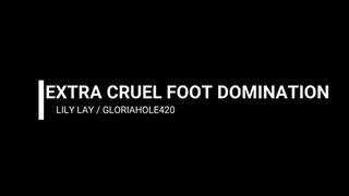 Extra Cruel Foot Domination JOI-SPH-CEI