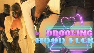 Drooling Leather Hood & Ballgag Fuck Suck & Facial (480 wmv)