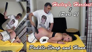 Hailey's Hardest Paddle-Strap and Hand As True Consequences