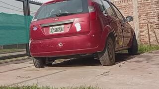 Bouncing in the back seat of the car