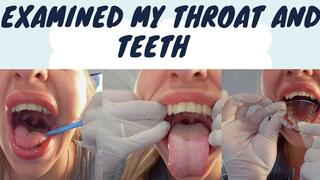 Throat and Teeth Exam