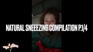 Natural Sneezing Compilation p1