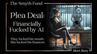 Plea Deal: Financially Fucked by AI - They fucked his mouth, She fucked his finances { FinDom Short Story }