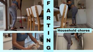 Farting: I do household chores but the farts won't let me