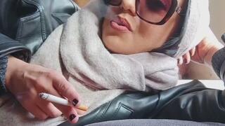 Smoking while being sick