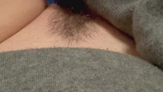 Fuzzy Pierced Pussy Play