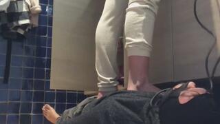 TRAMPLING ON MY CARPET SLAVE - MISTRESS MILLA