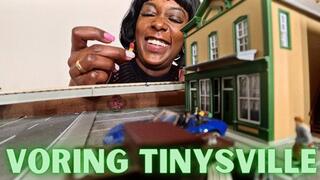 Tinies in Village Vored ft Queen Ava - An giantess vore scene featuring: size fetish, tiny man pov, femdom pov, mouth fetish, close ups, and evil giant - 4K MP4