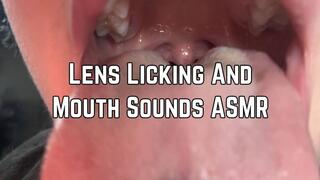 Lens Licking And Mouth Sounds With Phoenix Bates 1080p - Tongue Fetish - Extreme Close Ups - ASMR - Mouth Fetish