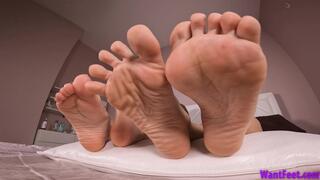 Wrinkled Soles POV - Barefoot - HD MP4