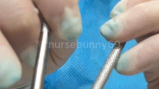 POV Dental Cleaning ASMR in Surgical PPE from Blue Scrubs