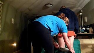 Strapped and probed by melody