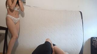 Sexy hard Ballbusting