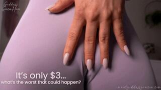 It's only three dollars