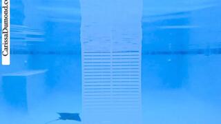 Carissa plays too long with her sunken privacy screen