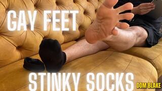 Black Stinky Socks JOI – Foot Domination for Gay Feet Addicts