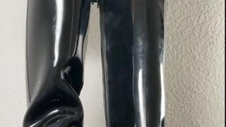 A Bootjob dream in high heel Rainboots - Shoejob and crushing in dirty and muddy wellies - hard cocktrampling and humiliation with tramplegirl - boot domination - nylon fetish - cbt and cocktrampling - multi - HD