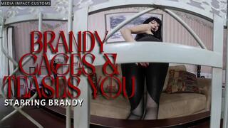 Brandy Cages and Teases You VR 360 4K CL