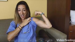 Dr Pleasure Helps Mr Poindexter with his Bicep Addiction