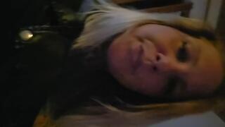 Leather and Higheels smoking