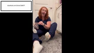 Sommerstimetats Itchy feet day 2 double socks