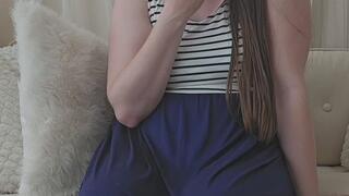 BBC Inflation - A POV riding roleplay scene featuring Bouncing Boobs, Belly Fetish, Cumflation, and Belly Expansion ft MILF Sassypantz