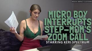 Micro Boy Interrupts Step-Mom's Zoom Call CL