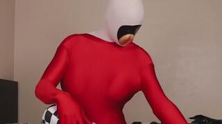 Pussy Doll Suits Up Into 5 Layers Part One