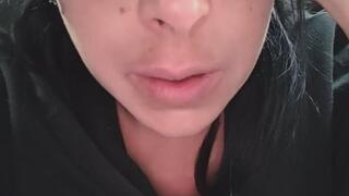 Crying + liquid mucus!