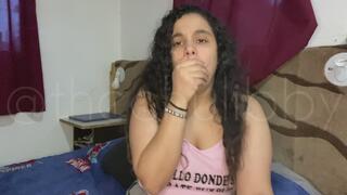 My first cigarette of the day destroys my throat I cough non-stop and end up blowing my nose! - SMOKING AND COUGH