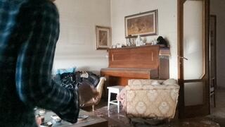 HOPPING AND WOBBLING ON A PAINFUL SPRAINED ANKLE