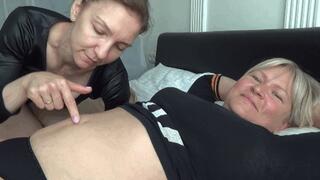 POKING A FINGER IN SEXY BELLY BUTTON (re-create )B