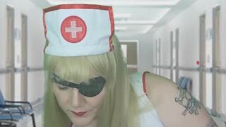 One eyed nurse pulls you aside for some fun (parody of Tarantino film)
