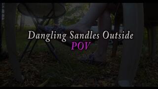 Dangling Sandles Outside POV
