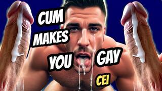 Eating Your CUM Makes You GAY FOR COCK Encouraged Bi ASMR